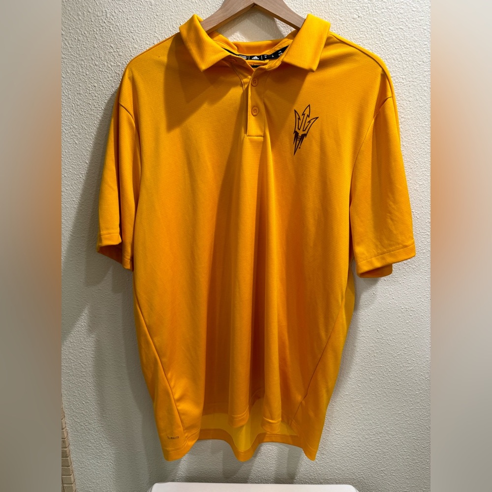 Adidas Arizona State University Polo Gold XL